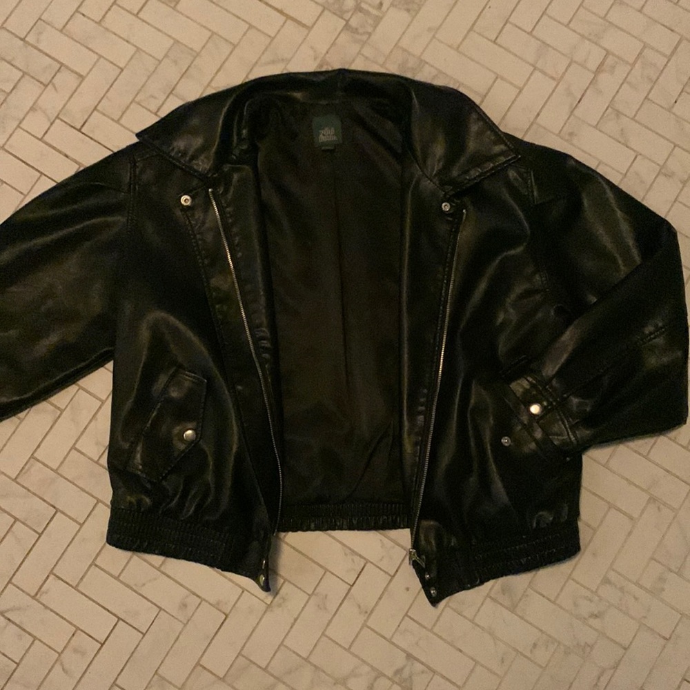 Wild Fable vegan leather jacket. Large